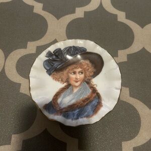 VINTAGE WINTERLING SIGNED FINE CHINA PLATE